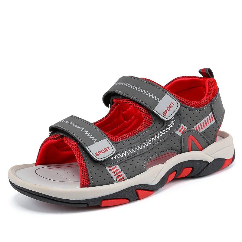 Children Sandals Summer Breathable Non Slip Soft Sole Casual Beach Shoes Boys Daily Fast Drying Comfort Walking Sports Sandals