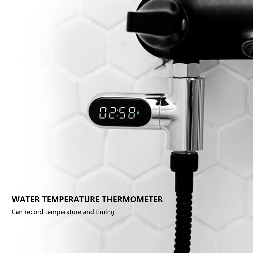 Baby Bath Water Temperature Monitor 360 Degree Rotate Electronic Water Thermometer Water Temperature Meter for Bathroom Shower